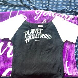 Black and White Short Sleeve Skirt